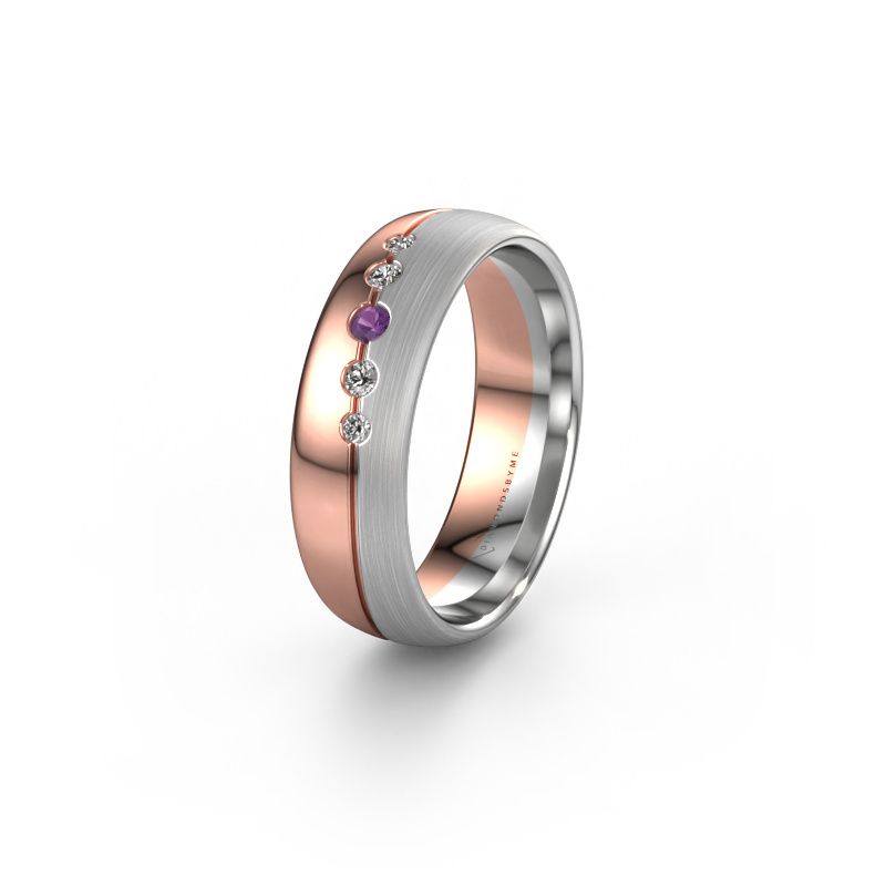 Ehering WH0925L36APM 585 Roségold Amethyst ±6 x 1,7 mm