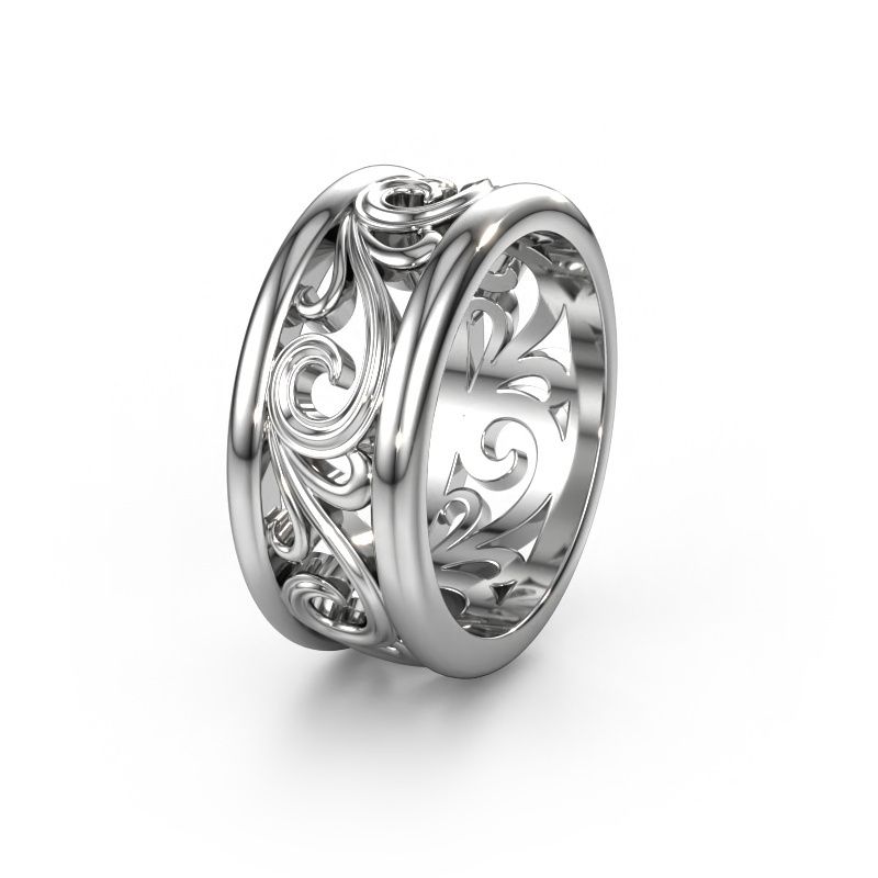 Wedding ring WHM0239M97BP 950 platinum ±10x2 mm