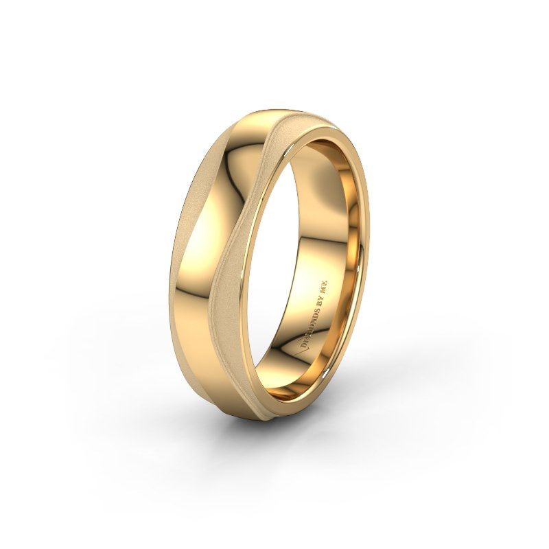 Image of Wedding ring WH2062M26BM<br/>585 gold ±6x2 mm