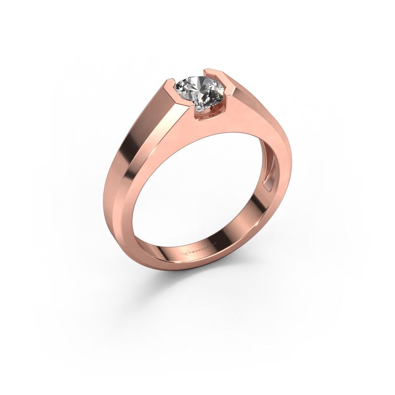 Herrenring Indigo 585 Roségold Lab-grown Diamant 0.60 crt