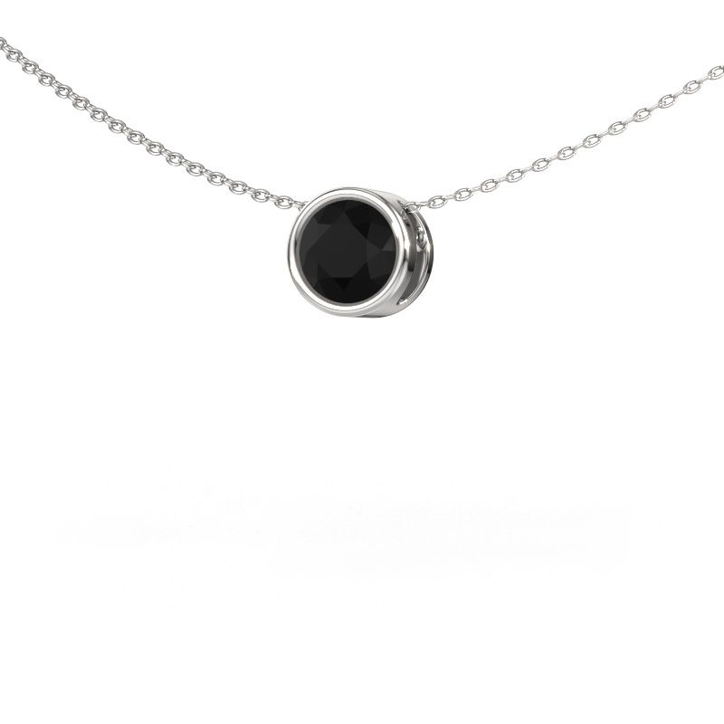 Anhänger Lavon RND 585 Weißgold Schwarz Diamant 1.30 crt