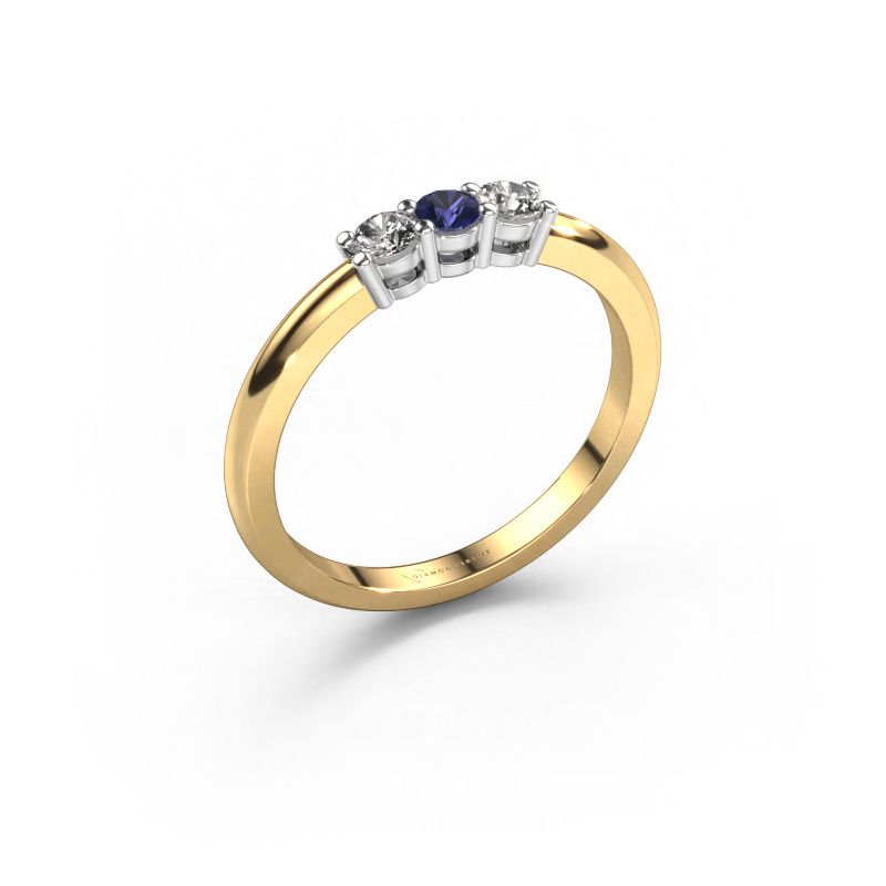 Ring Michelle 3 585 Gold Saphir 3.7 mm