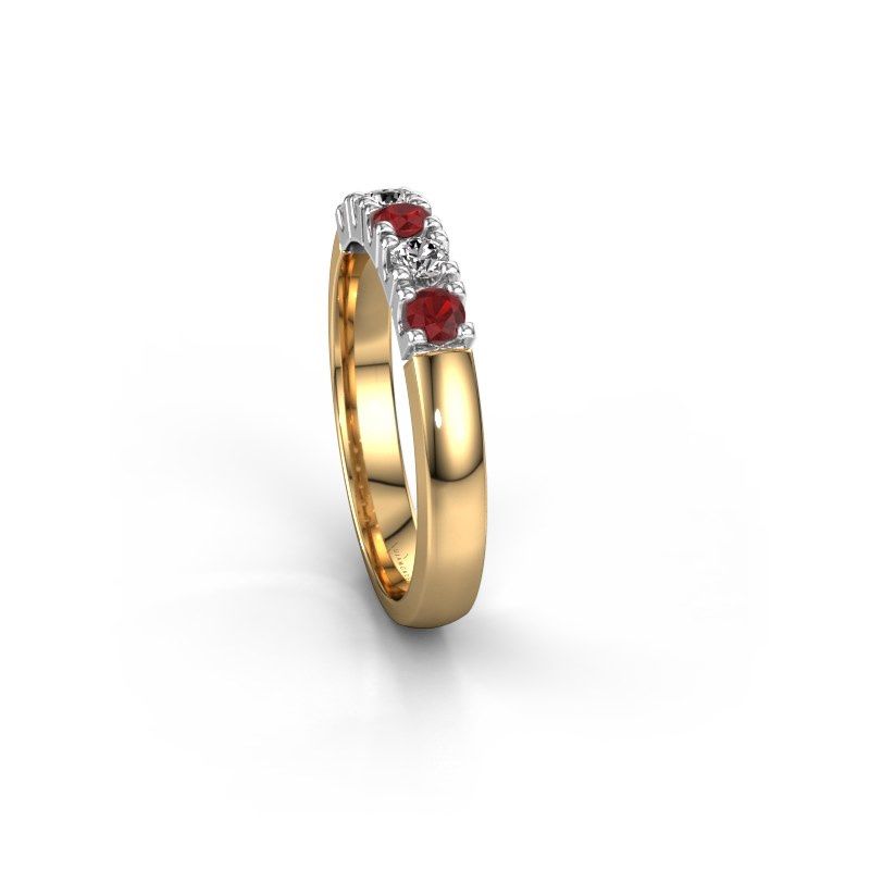 Image of Ring Rianne 5<br/>585 gold<br/>Ruby 2.7 mm
