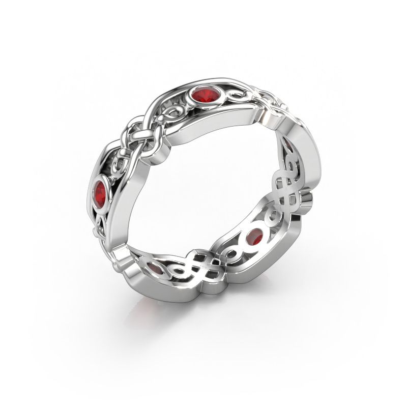 Alliance Rosa 585 or blanc rubis ±5x2 mm