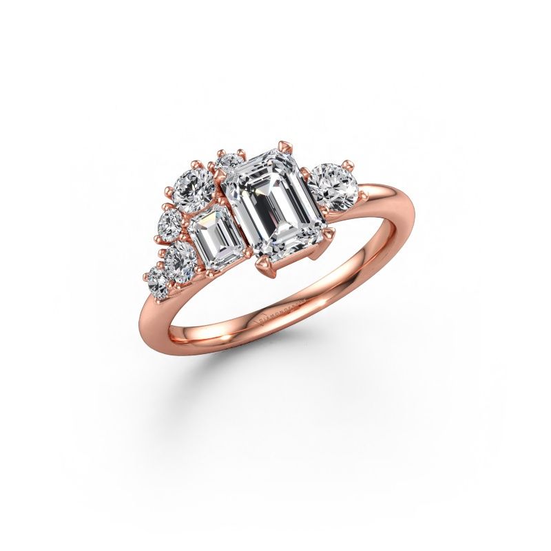 Ring Sabina 585 rose gold diamond 1.860 crt