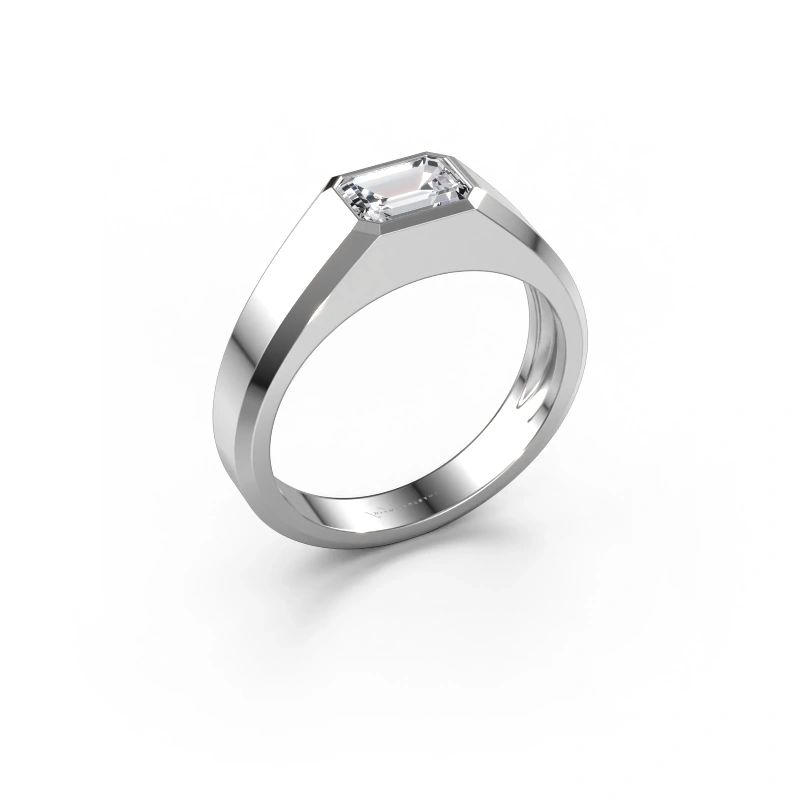 Herrenring Dylan 1 585 Weißgold Lab-grown Diamant 1.15 crt