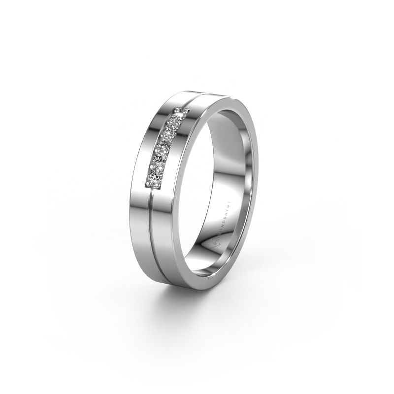 Alliance WH0211L15AP 585 or blanc diamant synthétique ±5 x 1,7 mm