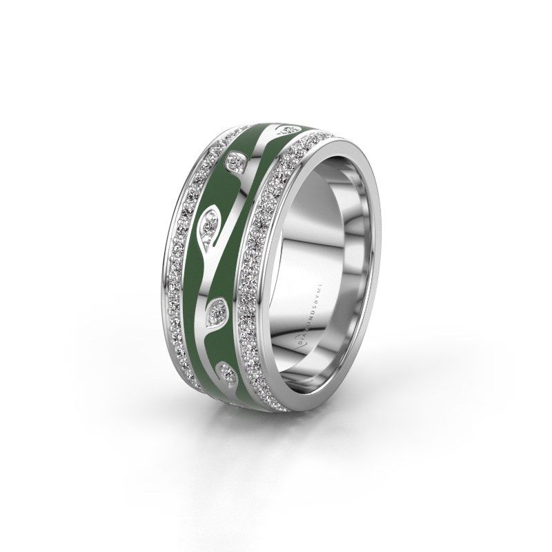 Image of Wedding ring WH3051L28B<br/>950 platinum ±8x2 mm