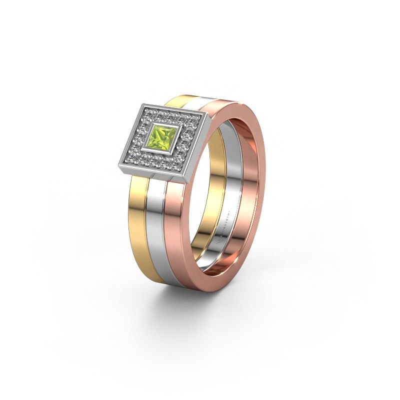 Alliance WH2104L 585 or jaune péridot ±6 x 2,8 mm