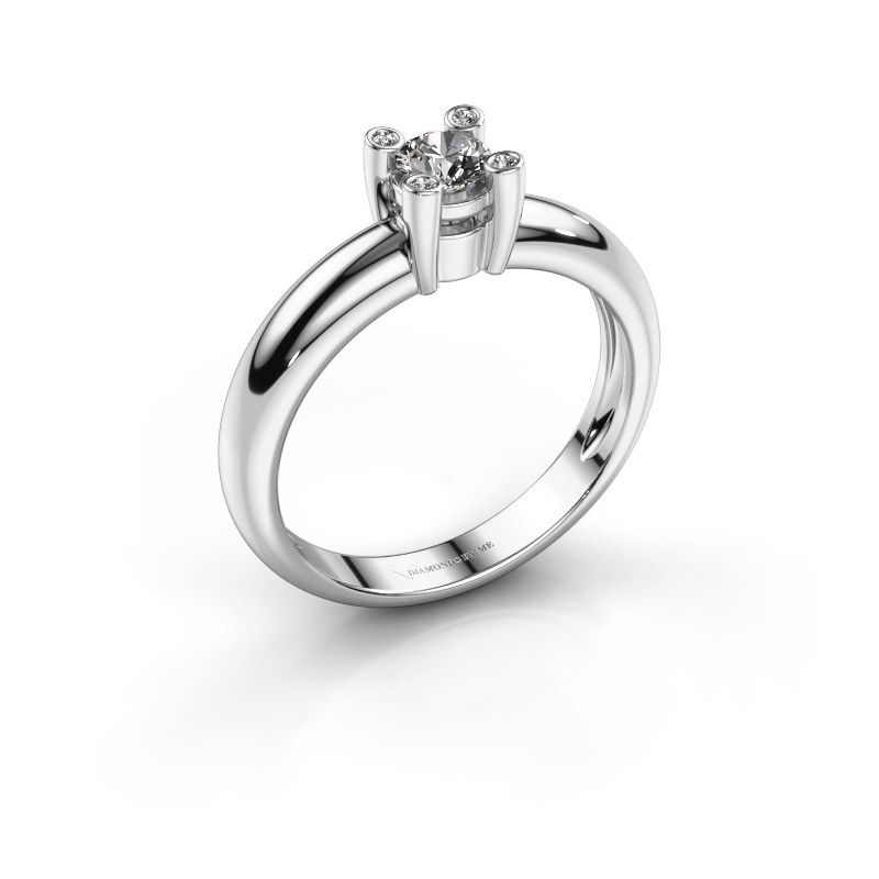 Afbeelding van Ring Fleur<br/>950 platina<br/>Diamant 0.32 crt