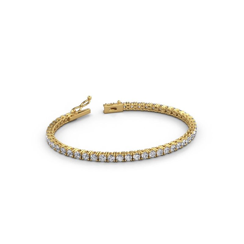 Tennis bracelet Shirley 3.0 diamond 585 gold 4.70 crt