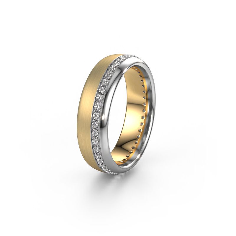 Alliance WH0303L36BMP 585 or jaune diamant synthétique ±6x2 mm