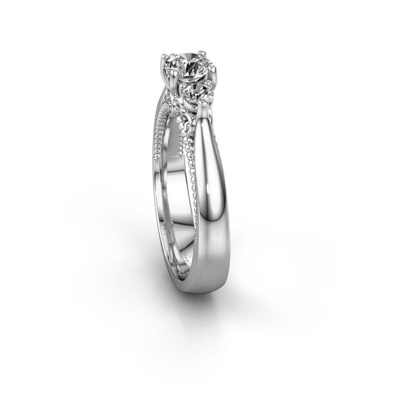 Afbeelding van Verlovingsring Tiffani<br/>950 platina<br/>Diamant 0.64 crt