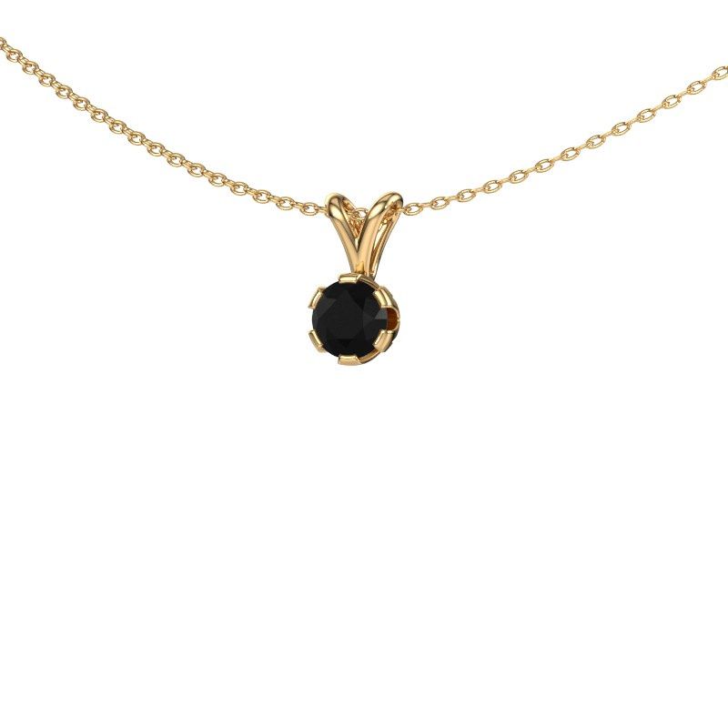 Pendant Julia 585 gold black diamond 0.60 crt