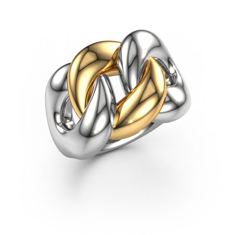 Ring Kylie 1 15mm 585 white gold