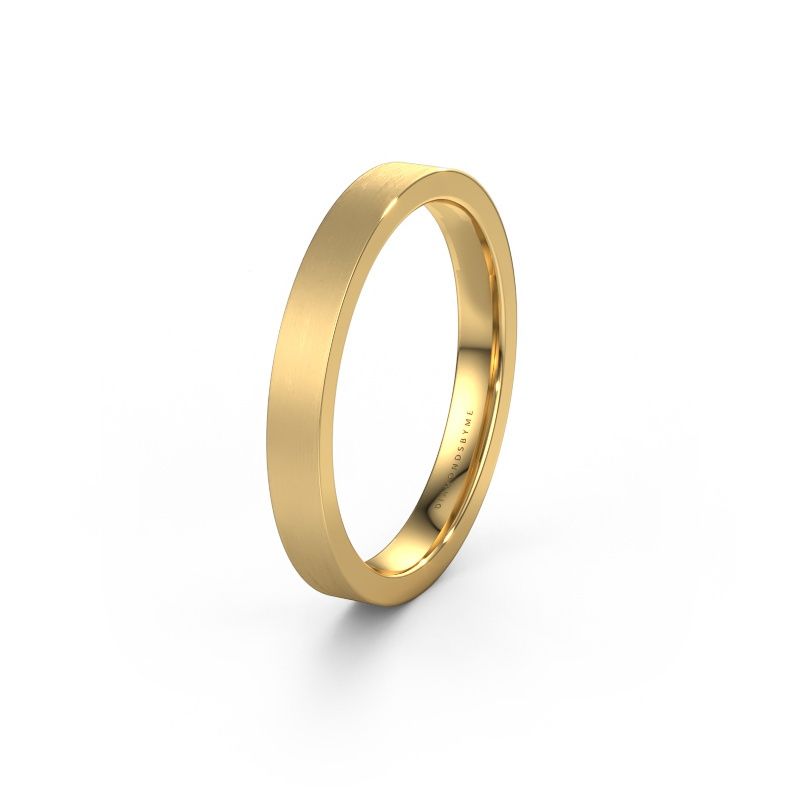 Wedding ring WH0100M13BM 585 gold ±3 x 2 mm
