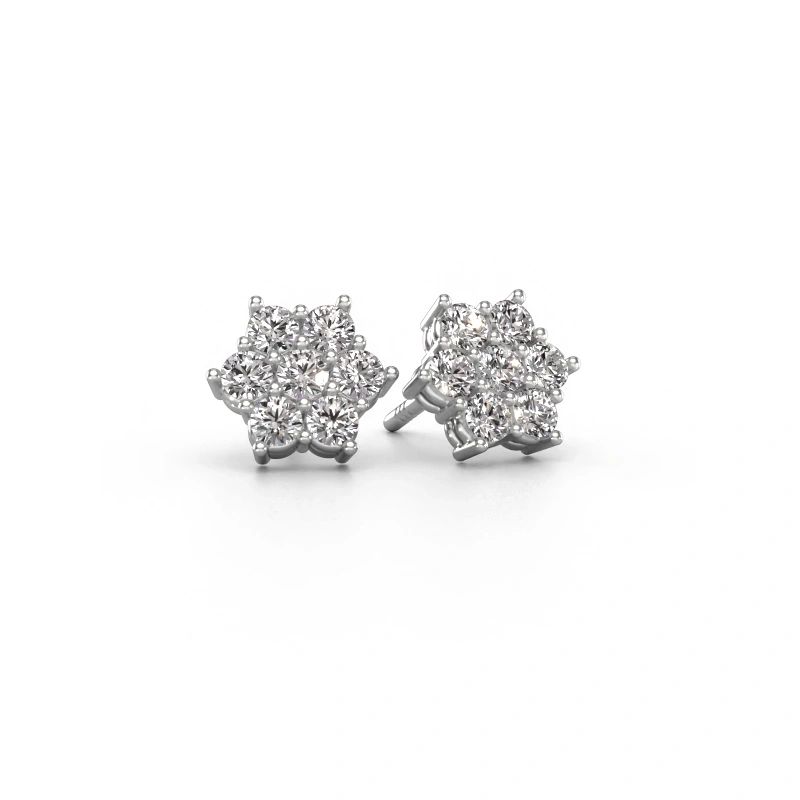 Ohrsteckers Bonita 950 Platin Lab-grown Diamant 0.77 crt