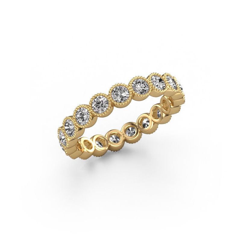 Ring Mariam 0.07 585 gold diamond 1.44 crt