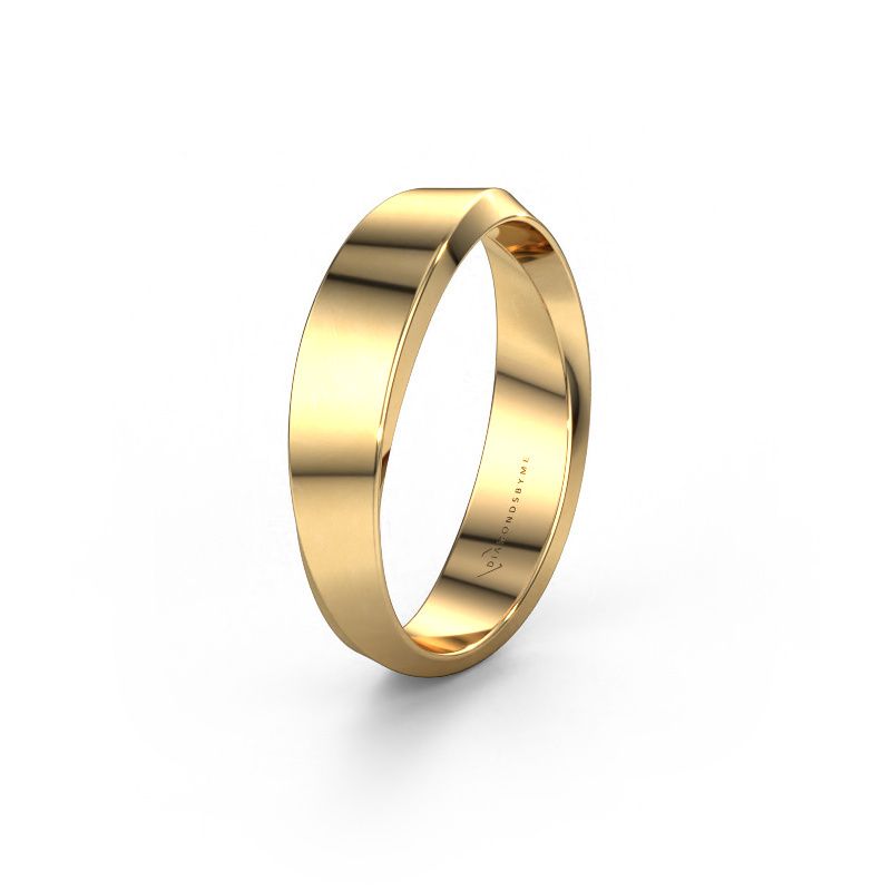 Wedding ring WH2222M14B 585 gold ±5x2.3 mm