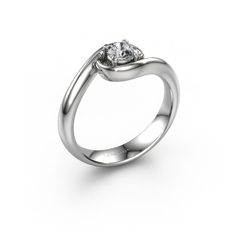 Verlobungsring Linn 585 Weißgold Lab-grown Diamant 0.30 crt