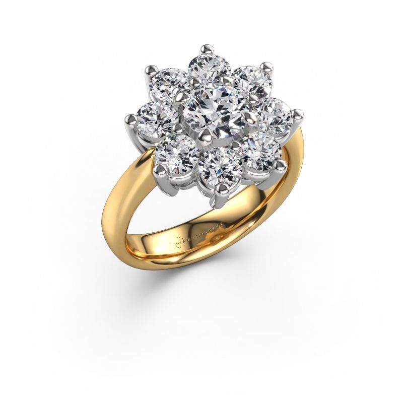 Engagement ring Camille 1 585 gold lab grown diamond 0.70 crt