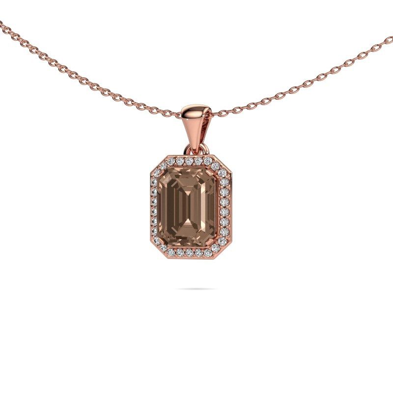 Anhänger Dodie 585 Roségold Braun Diamant 1.88 crt