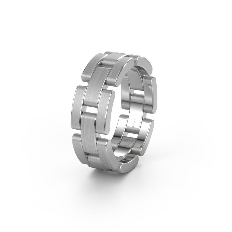 Anello dell'amicizia WH2078L17BPM 950 platino ±7 x 2 mm