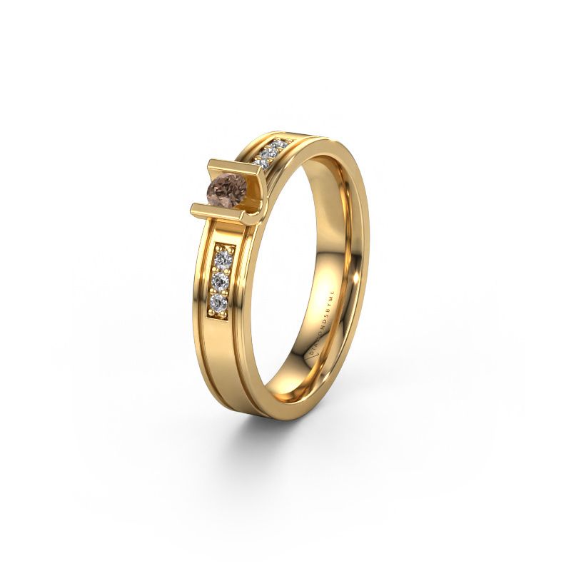 Alliance WH2108L14A 585 or jaune diamant brun ±4x1.7 mm