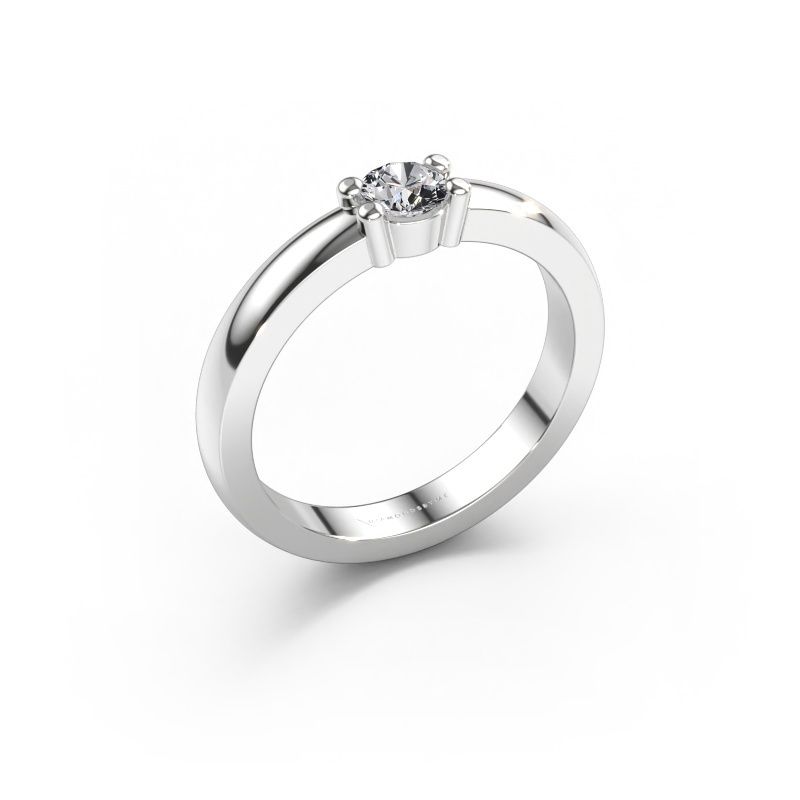 Ring Yasmin 1 950 platinum lab-grown diamond 0.25 crt