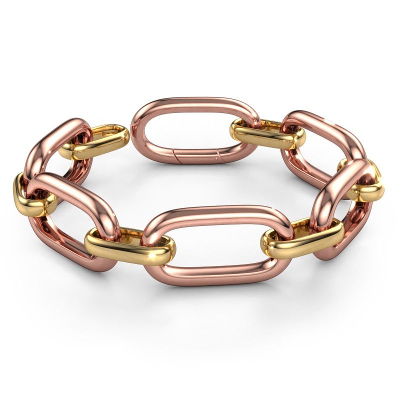 Link bracelet Harmony 20 585 rose gold