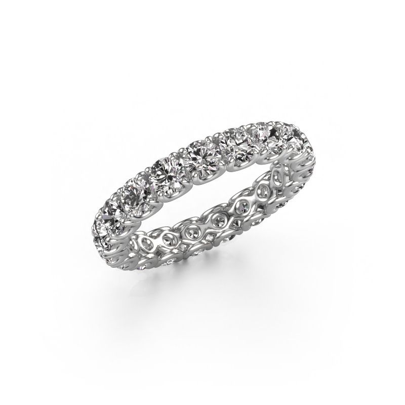 Bague superposable Estee 3.4 585 or blanc diamant synthétique 2.700 crt