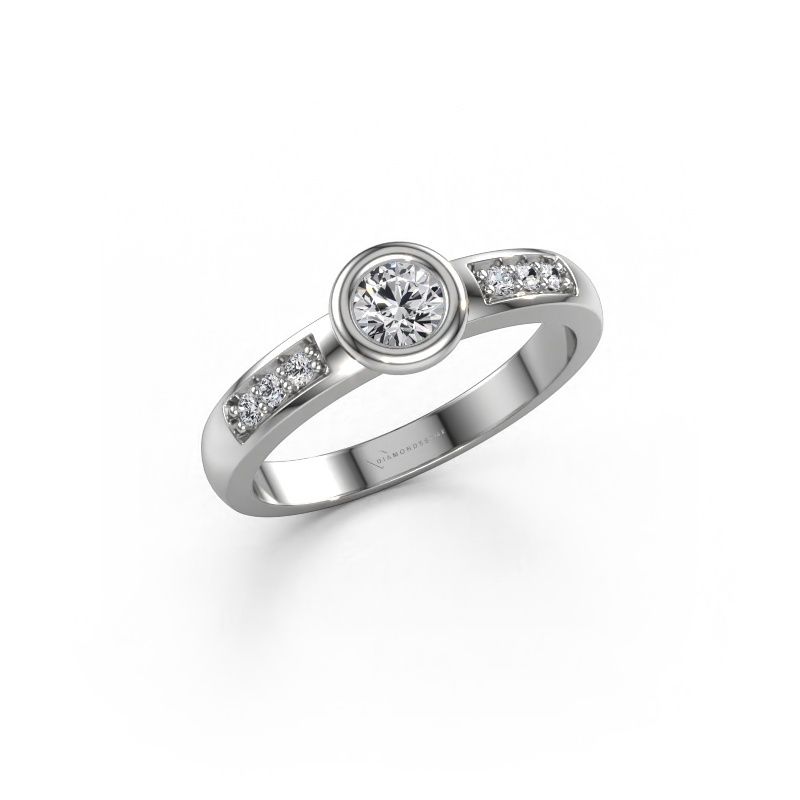Verlobungsring Lieke 585 Weißgold Lab-grown Diamant 0.340 crt