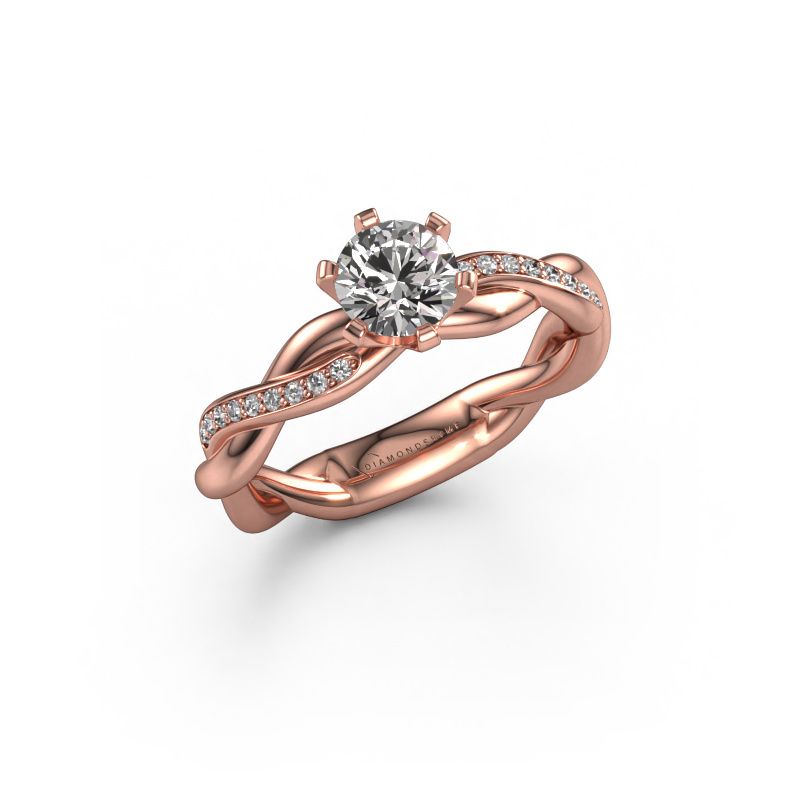 Verlobungsring Page 585 Roségold Diamant 0.60 crt