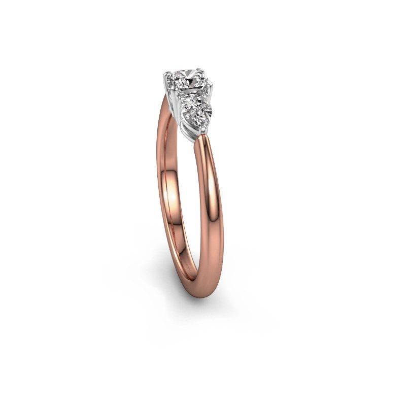 Afbeelding van Verlovingsring Chanou CUS 585 rosé goud diamant 0.75 crt