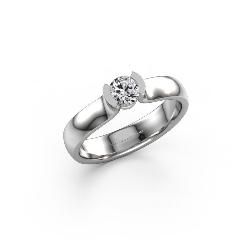 Ring Ophelia 950 platina lab-grown diamant 0.30 crt