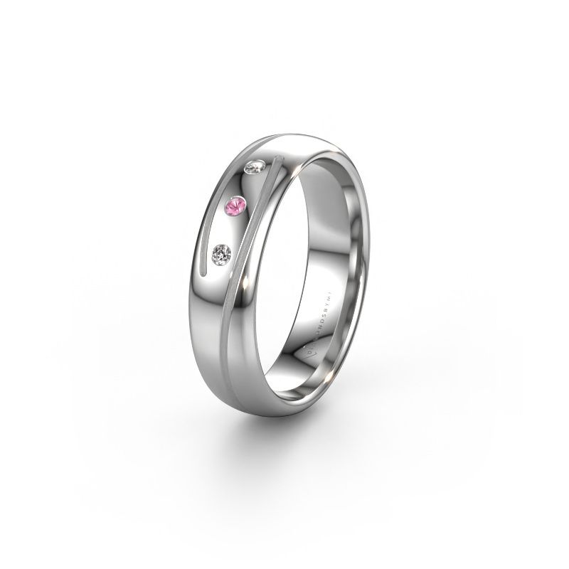 Ehering WH0152L25A 950 Platin Pink Saphir ±5x1.7 mm
