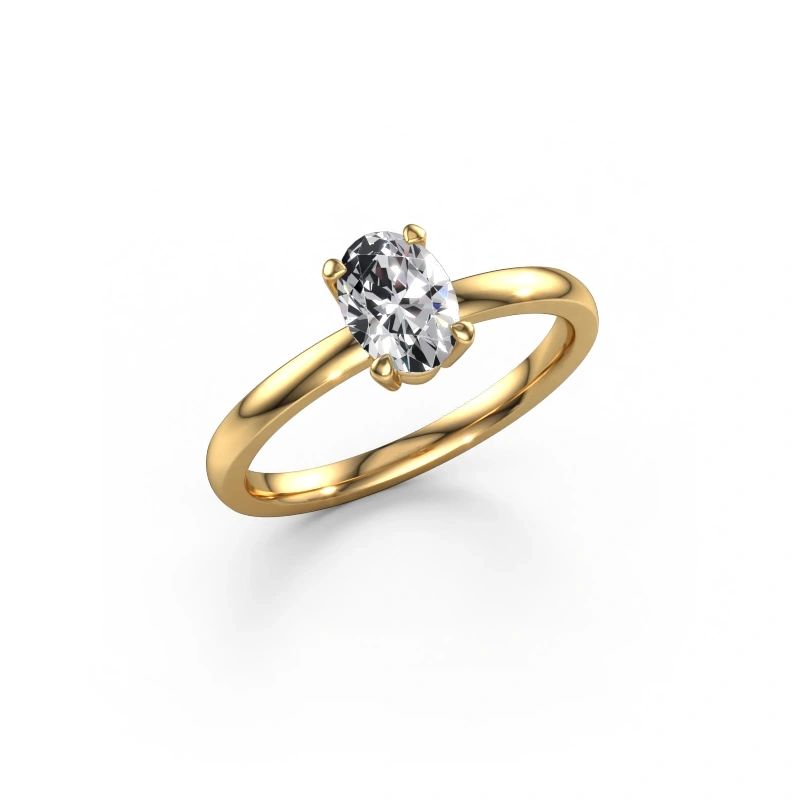 Engagement ring Lynelle 1 585 gold diamond 0.70 crt