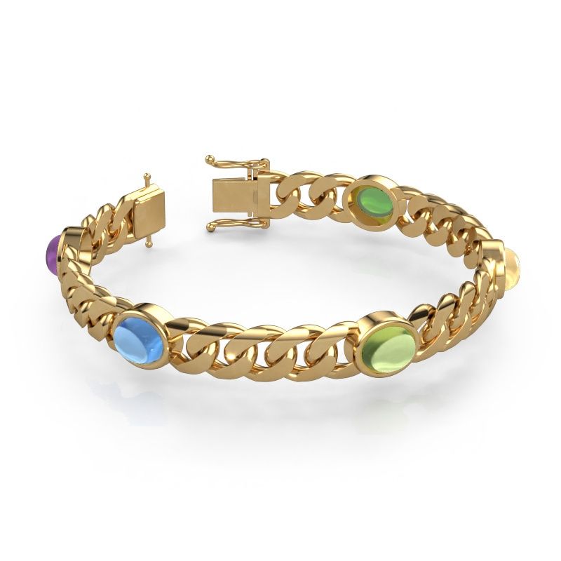 Glieder Gliederarmband Corinne 5 10mm 585 Gold