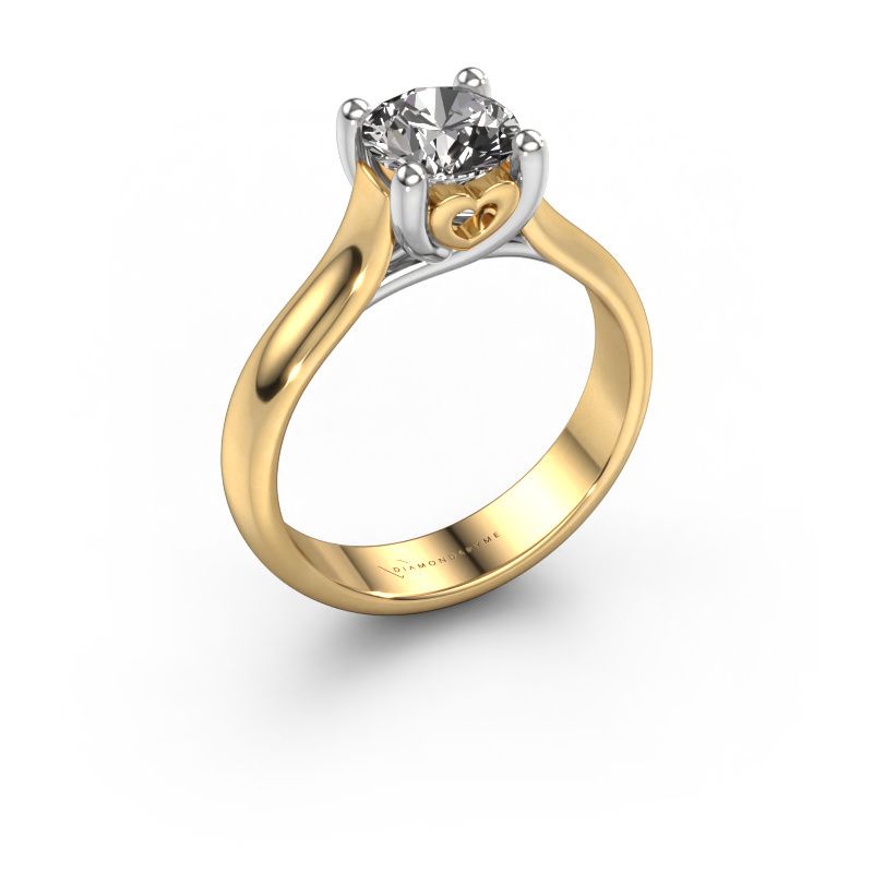 Anillo de compromiso Nisa 585 oro diamante 1.00 crt
