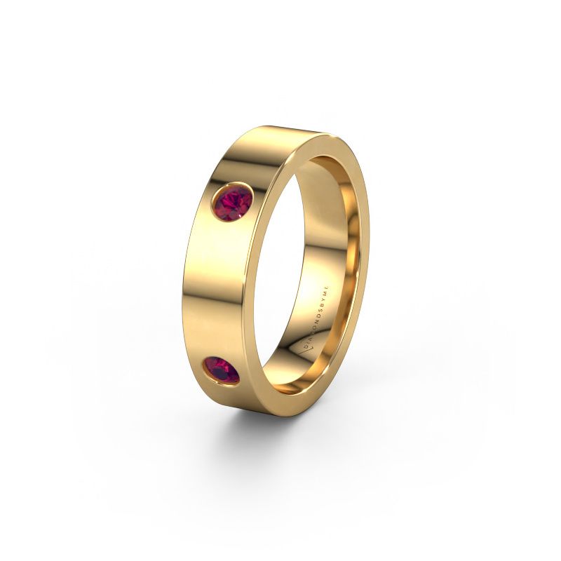 Ehering WH0104L15BP 585 Gold Rhodolit 3 mm ±4x2 mm