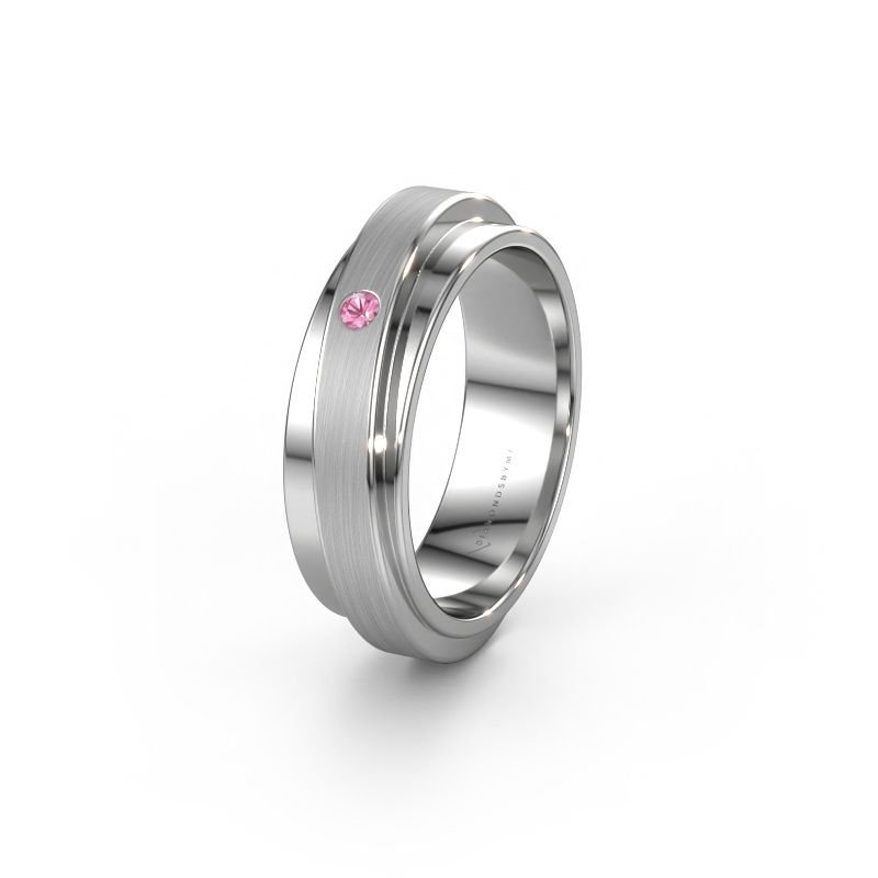 Ehering WH2220L16D 950 Platin Pink Saphir ±6x2.2 mm