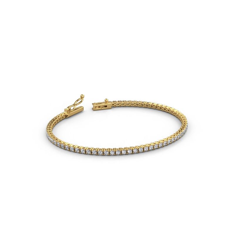 Tennis bracelet Shirley 2.0 diamond 585 gold 2.04 crt