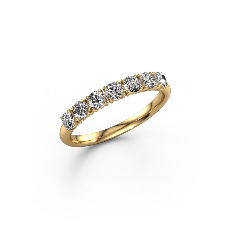 Ring Vivienne Half 585 gold lab-grown diamond 0.56 crt