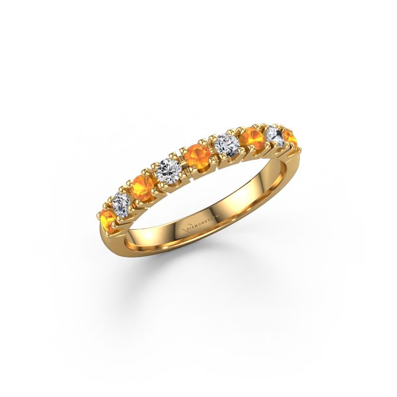 Ring Rianne 9 585 gold citrin 2.4 mm