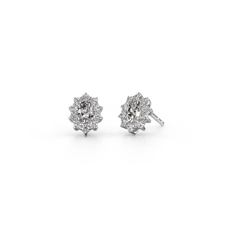 Ohrringe Leesa 585 Weißgold Lab-grown Diamant 1.40 crt