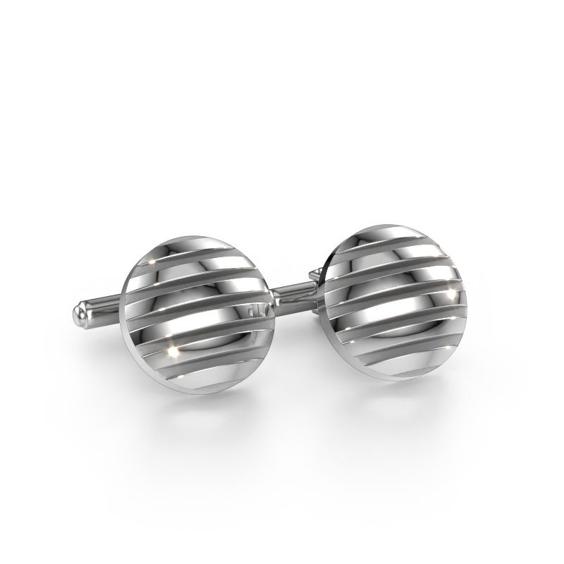 Boutons de manchettes Raymond 585 or blanc