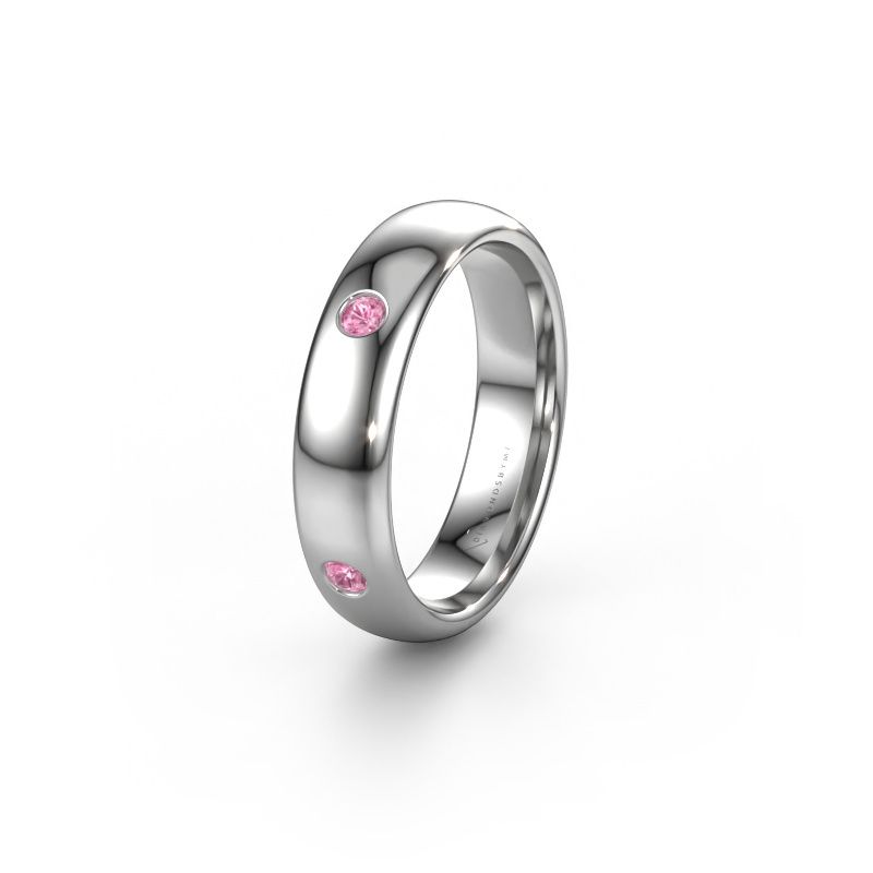 Ehering WH0104L35BP 950 Platin Pink Saphir ±5 x 2 mm