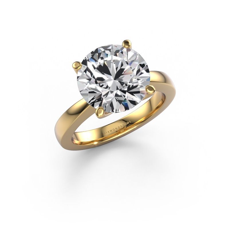 Engagement ring Kitty 585 gold lab grown diamond 5.00 crt