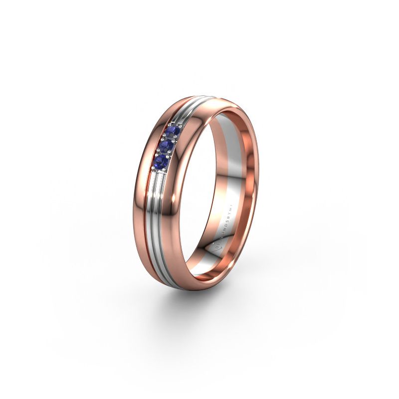 Alliance WH0405L35X 585 or rose saphir ±5 x 1,5 mm