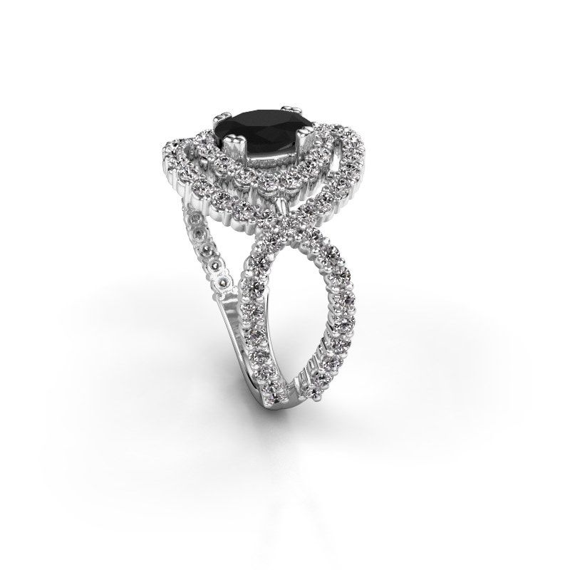 Bild von Ring Chau 585 Weißgold Schwarz Diamant 2.13 crt